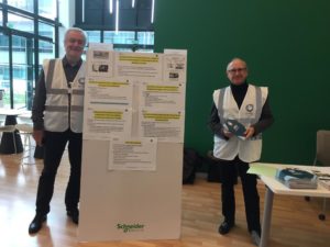 Jean Kieffer et Renaud Antoine, tous 2 membres du Gefluc Grenoble